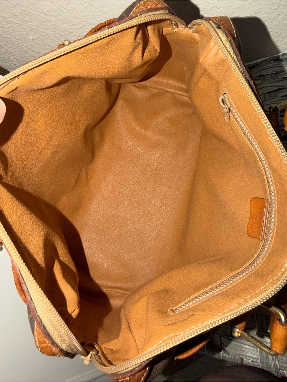Vintage Celine Macadam Top Handle Satchel - Made in Italy - Picture 2 of 16